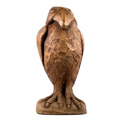 Brighthelm Stone Grotesque Wally Bird Figurine with Bronzed Patina