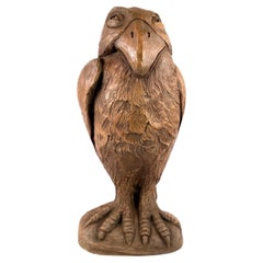 Brighthelm Stone Grotesque Wally Bird Figurine with Bronzed Patina