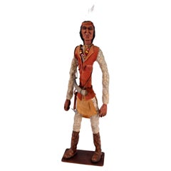 Edward Cosgrove of Chelsea Carved Wood Native American Figure