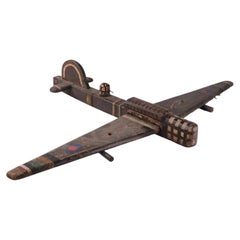 Grande maquette en bois réalisée à partir de zéro d'un bombardier Avro 694 Lincoln de la RAF