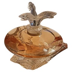 Lalique Crystal Cascade Limited Edition Perfume Bottle with Box