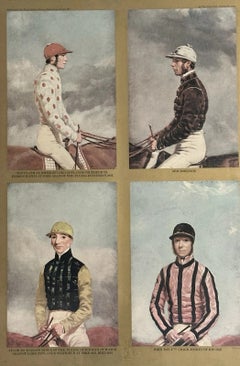 Tryon Gallery Equestrian Jockey Club 'Famous Jockeys' Limited Edition Lithograph