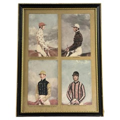 Tryon Gallery Equestrian Jockey Club 'Famous Jockeys' Limited Edition Lithograph