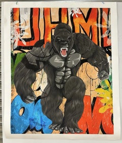 Boogie Moli 'Kong' Large Limited Edition Screen Print, Number 11/150