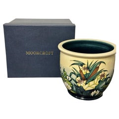 Vase jardinière en céramique « Lamia » de Rachel Bishop pour Moorcroft, avec coffret