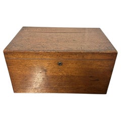 Victorian James Tennant Antique Mahogany Fossil and Mineral Specimen Cabinet
