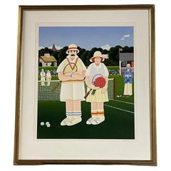 Peter Heard, 'Mixed Doubles', Large Artist Proof Silkscreen Print