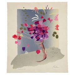 Rita Burns, 'Fantasia', Original Floral Screenprint, Edition of 12