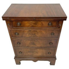 Bevan Funnell Mahogany Bachelor's Chest of Drawers Desk