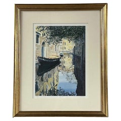 Michael MacDonagh Wood, tirage signé « Rio Della Pieta », Venise, n° 237/500