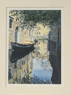 Michael MacDonagh Wood, tirage signé « Rio Della Pieta », Venise, n° 237/500