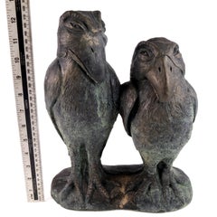 Sculpture « Grotesque Wally Birds » en grès Brighthelm, de style Martinware