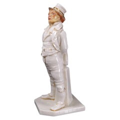 Porzellanfigur „The Irishman“ von James Hadley, Royal Worcester, 1882
