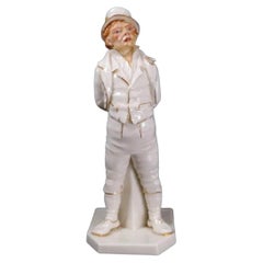Porzellanfigur „The Irishman“ von James Hadley, Royal Worcester, 1882
