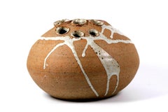 Winslow Claycutters Studio Pottery – Steinzeugvase mit mehreren Öffnungen
