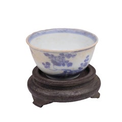 Chinese Export Blue and White Porcelain Tea Cup, Ca Mau Shipwreck Cargo