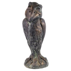 Brighthelmstone Martin Ware Style Wally Bird Grotesque Stone Sculpture