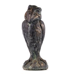 Brighthelmstone Martin Ware Style Wally Bird Grotesque Stone Sculpture