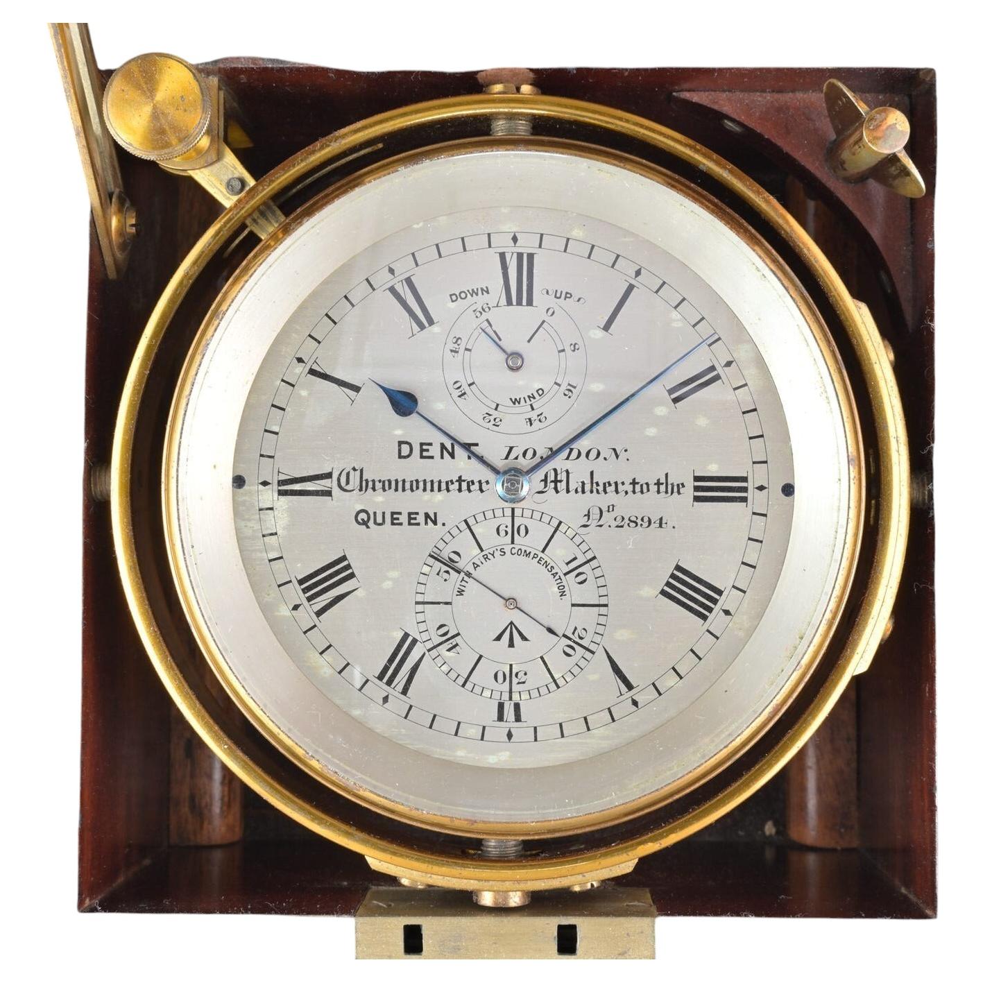 Who invented the marine chronometer?