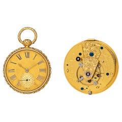 Richard Clarke & Sons 18ct Gold Pocket Chronometer by Thomas Hardy