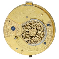 Roberts of London Silver Pair-Cased 'Speed the Plough' Verge Watch