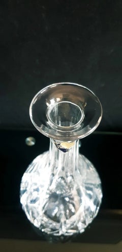 Edinburgh Crystal Cut Glass Spirit Decanter with Stopper, Scotland