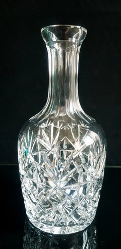 Edinburgh Crystal Cut Glass Spirit Decanter with Original Stopper