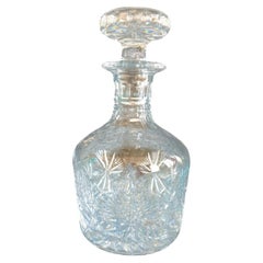 Vintage Edinburgh Crystal Cut Glass Decanter with Stopper