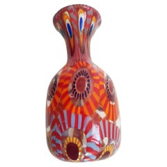 Mario Formentello for Eli Vetri D'Arte Murano Murrine Glass Vase