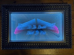 Œuvre d'art « If In Doubt » de Maxim (The Prodigy) avec miroir infini à LED, n° 7/49