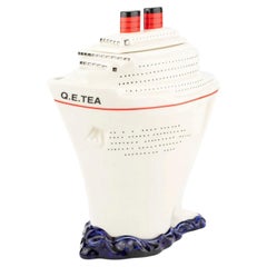 Cardew Design Q.E.TEA Ocean Liner Novelty Ceramic Teapot
