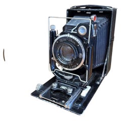 Zeiss Ikon 9x12 Folding Plate Camera with Tessar 13.5cm Lens & Rollex Back