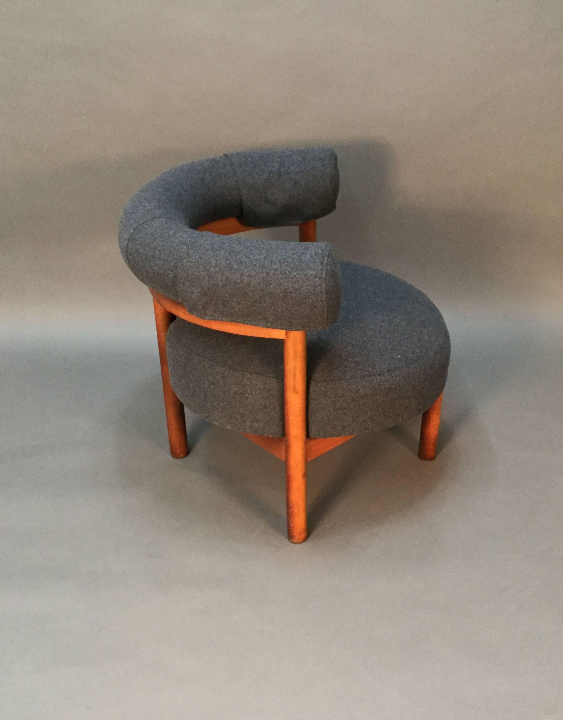 mid century modern corner chair