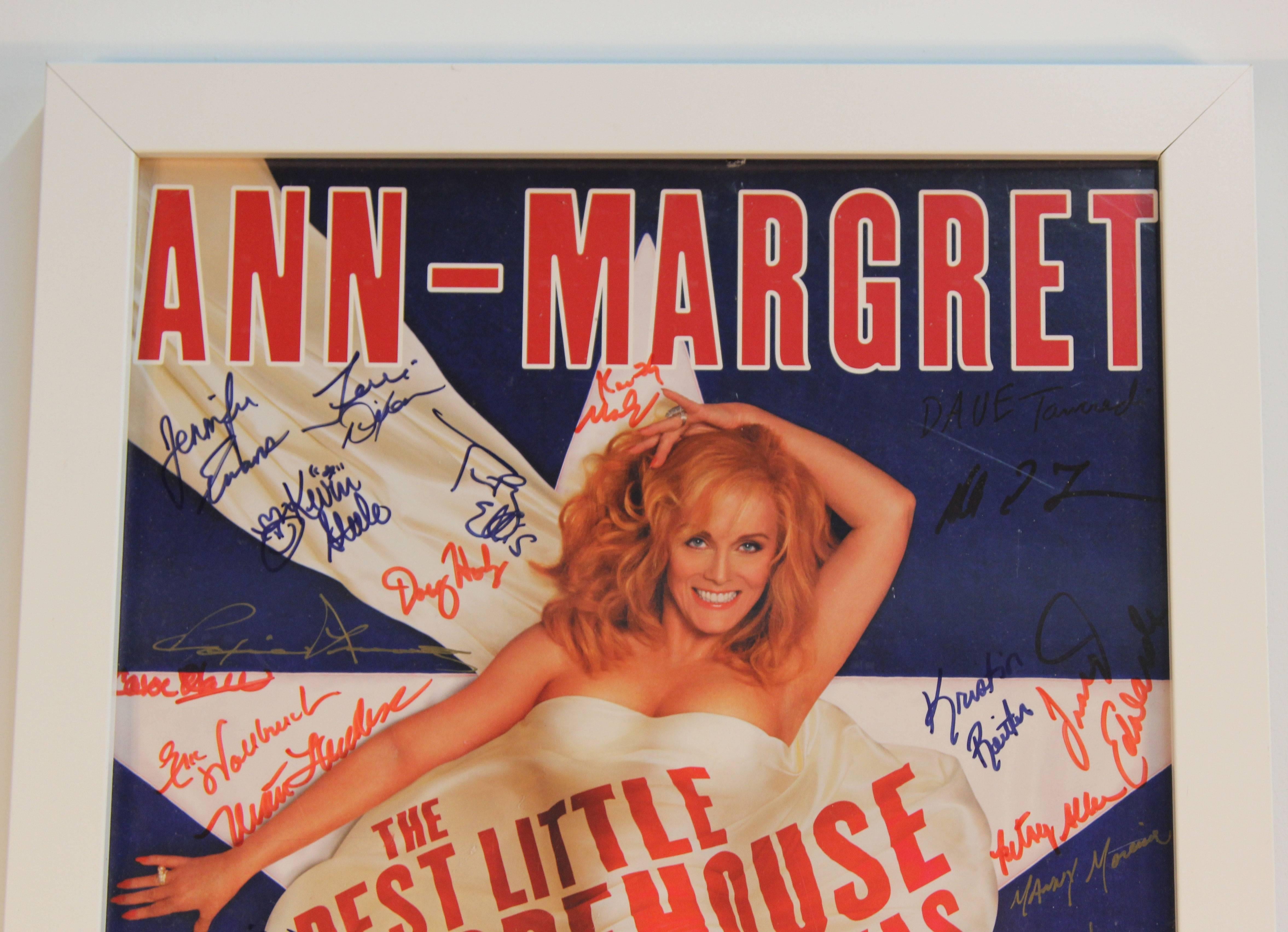 American Ann-Margret Autographed Musical Poster For Sale
