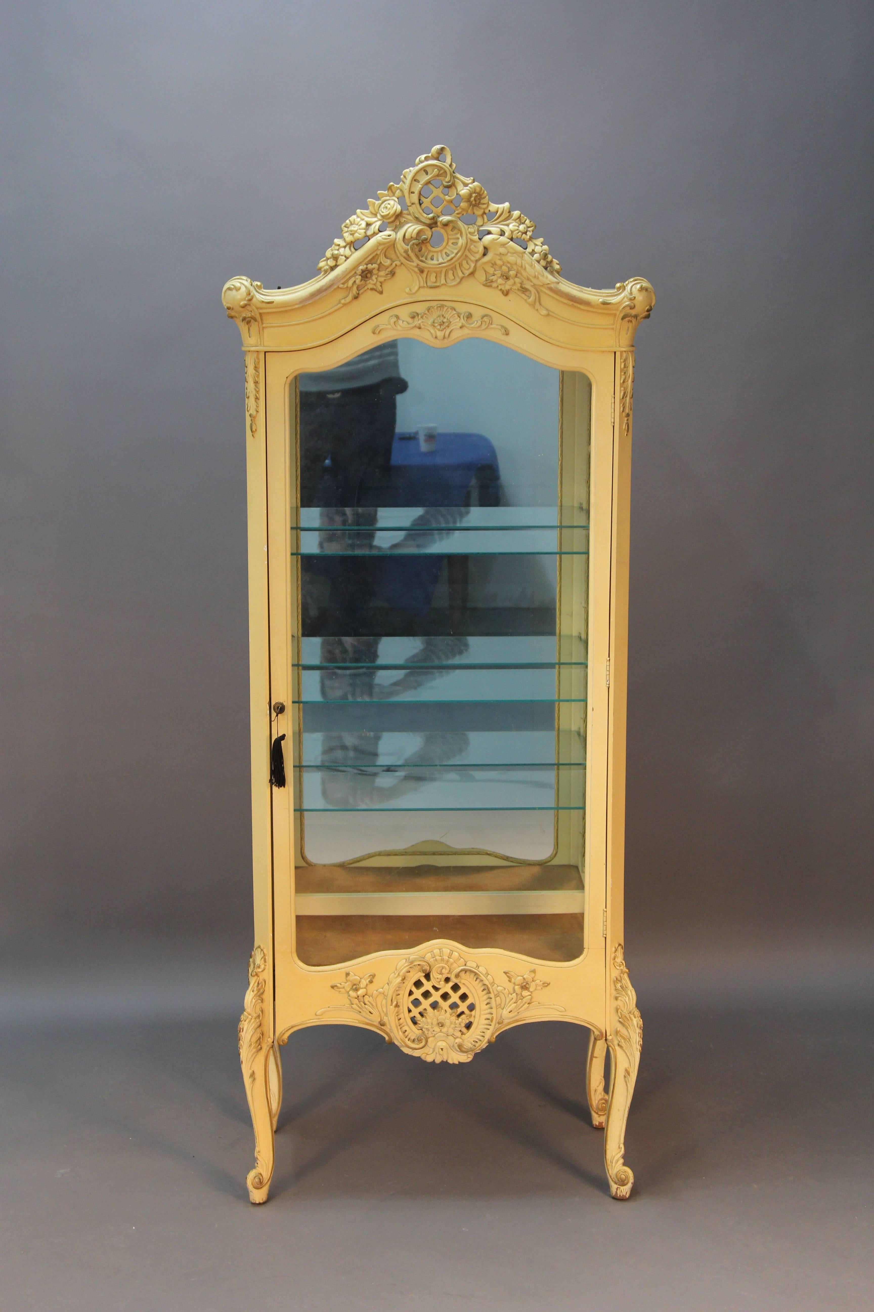 french curio cabinet