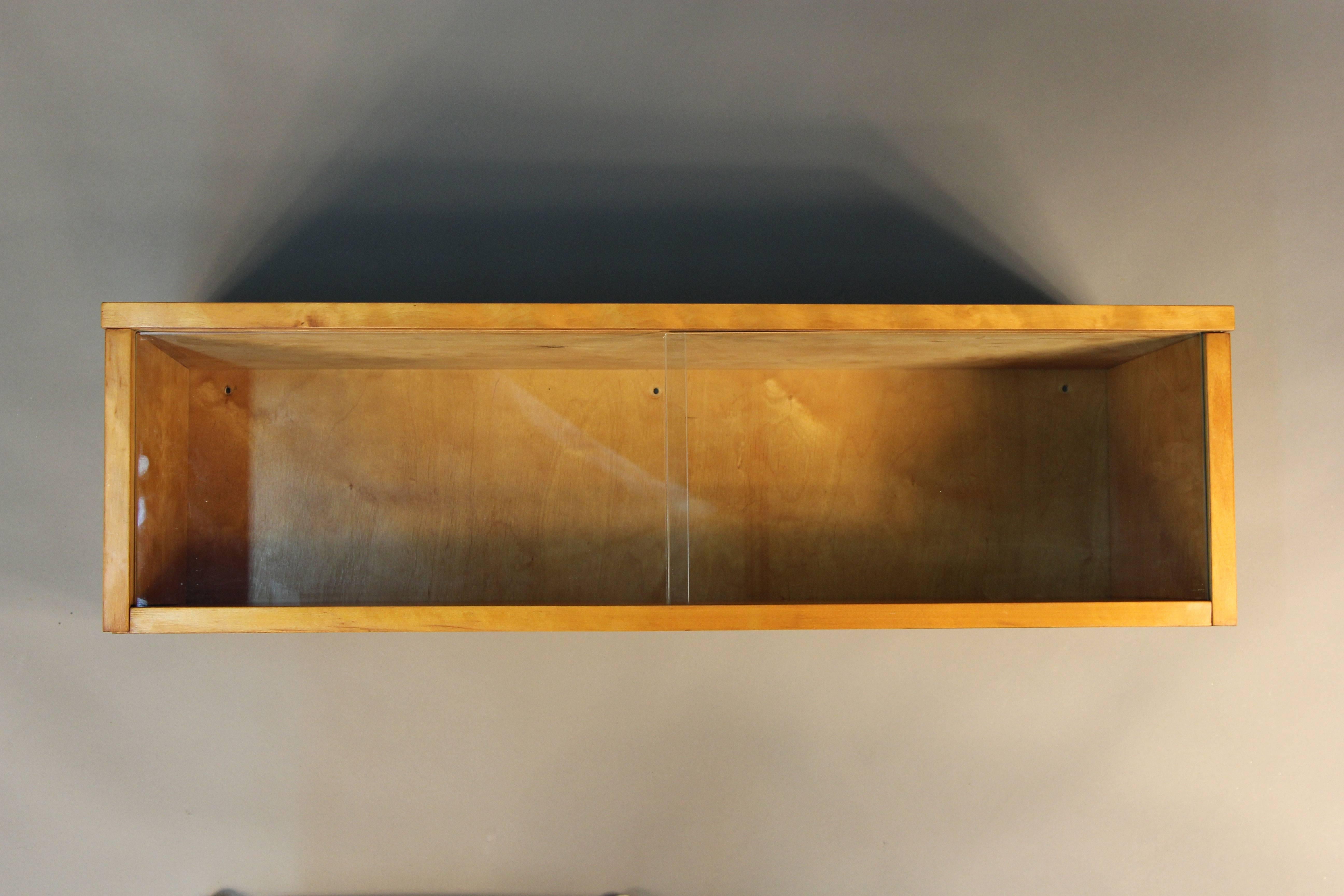 Mid-20th Century Alvar Aalto Wall Display Case For Sale