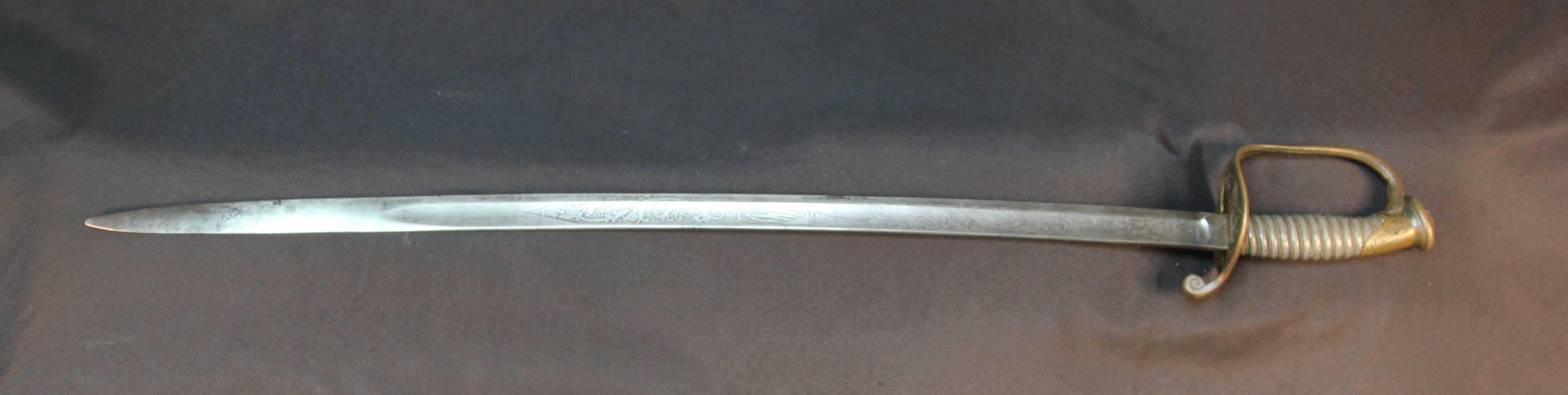 Mid-19th Century Set of Ten Authentic Civil War Swords