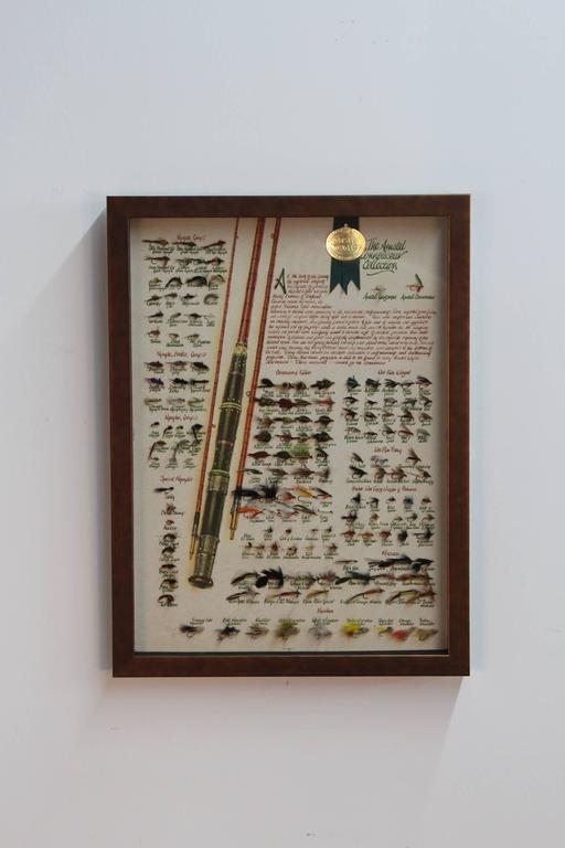 Amstel Connoisseur Collection Fly Fishing Shadowbox at 1stDibs