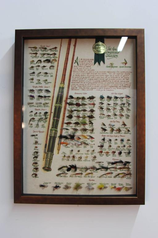 Amstel Connoisseur Collection Fly Fishing Shadowbox