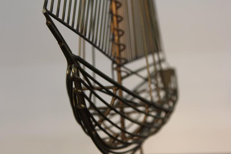 Jere Wire Boat Sculpture For Sale at 1stDibs wire sailboat, boat wire