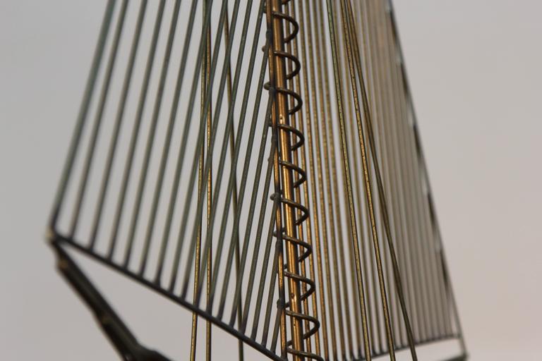 Jere Wire Boat Sculpture For Sale at 1stDibs wire sailboat, boat wire