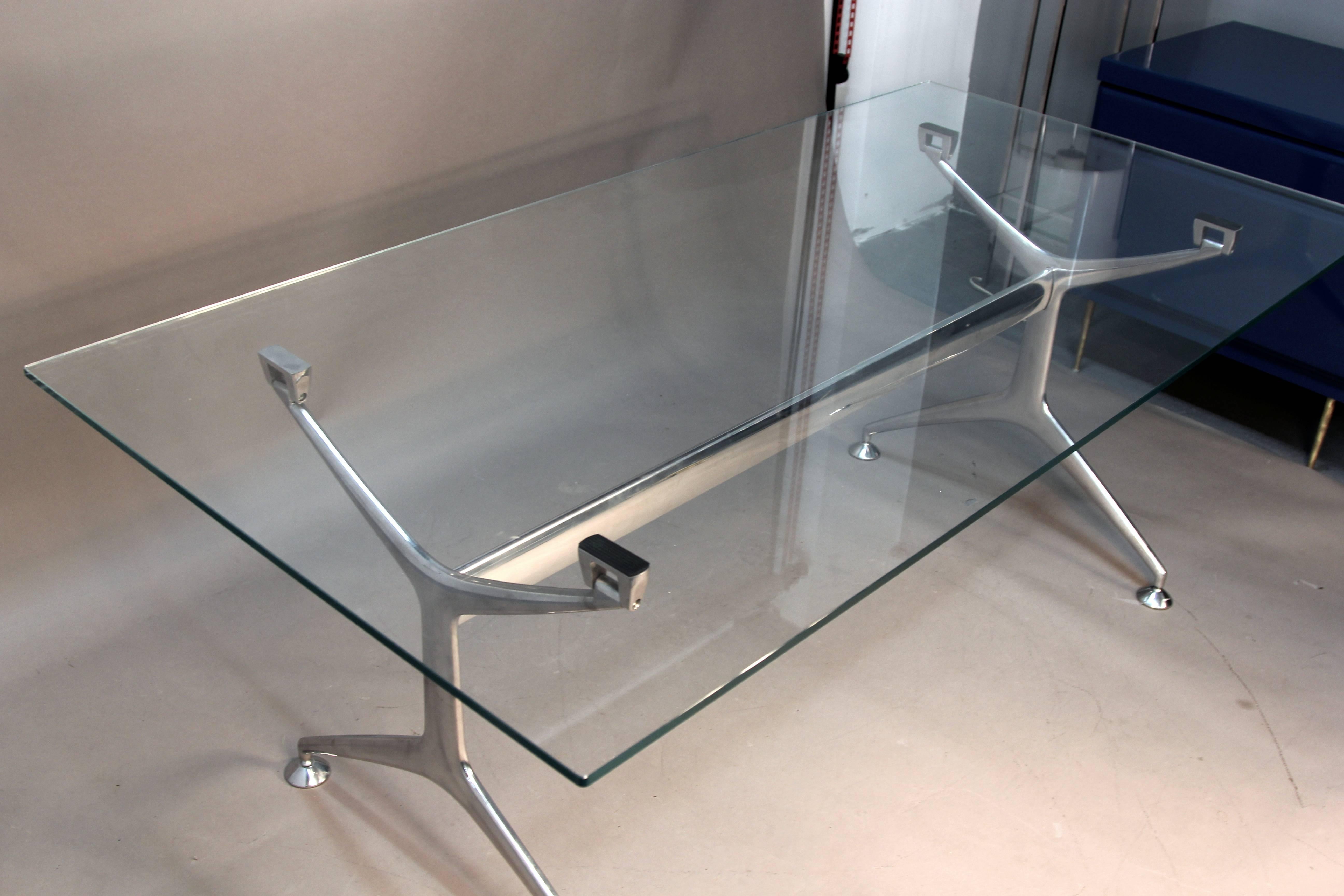 herman miller glass desk