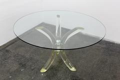 Lucite Tusk Table by Charles Hollis Jones
