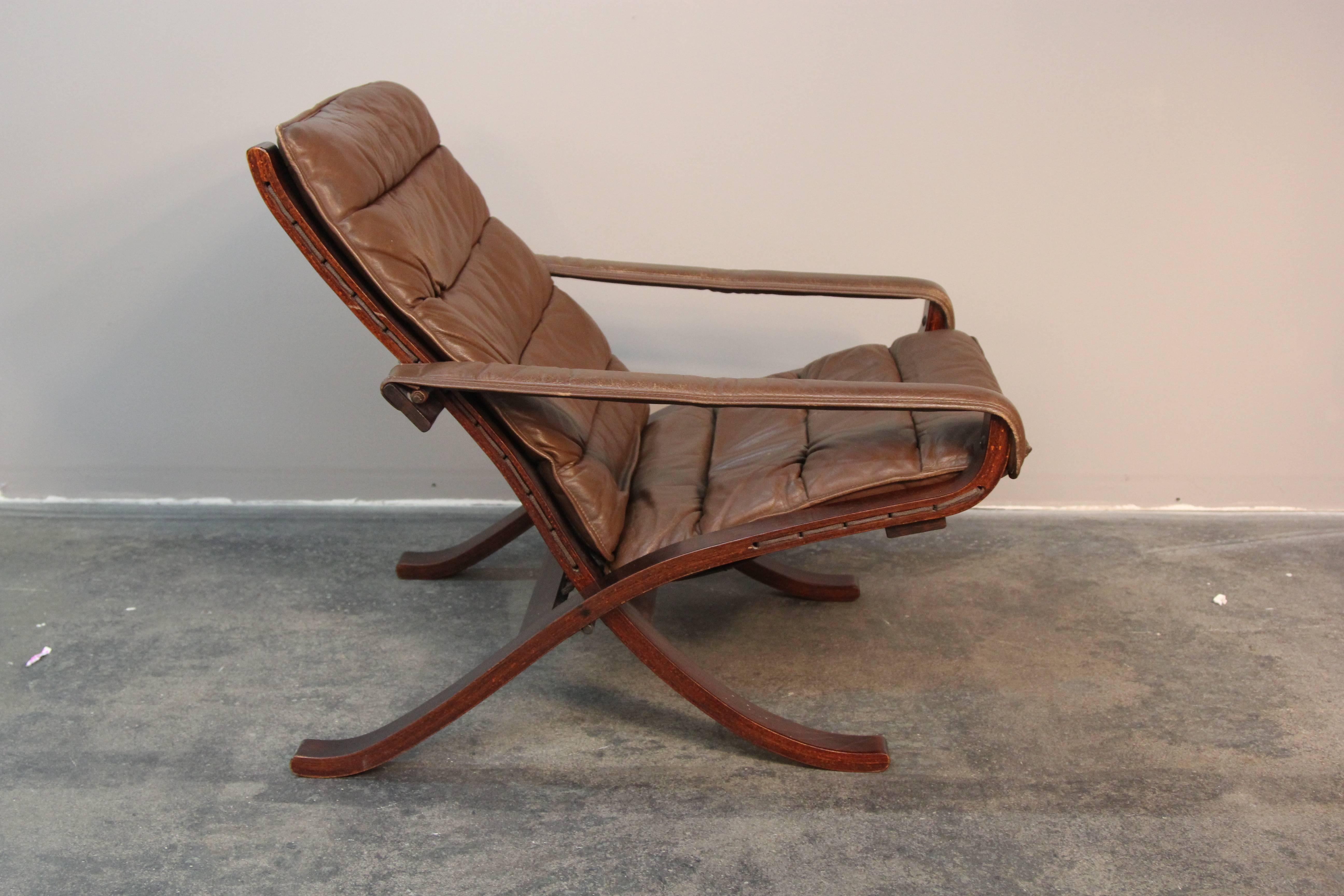 Scandinavian Modern Ingmar Relling for Westnofa Flex Safari Chairs