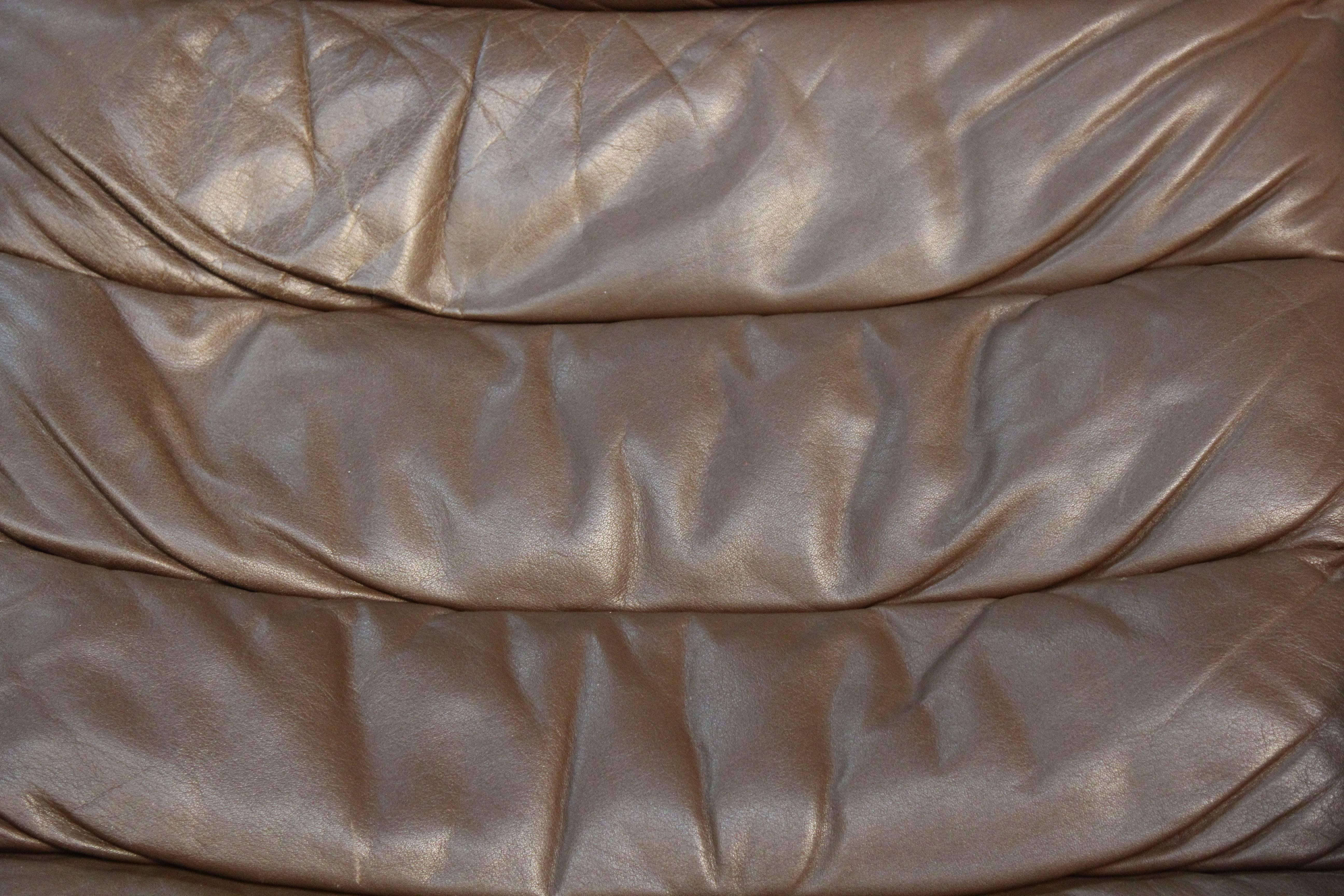 Leather Ingmar Relling for Westnofa Flex Safari Chairs