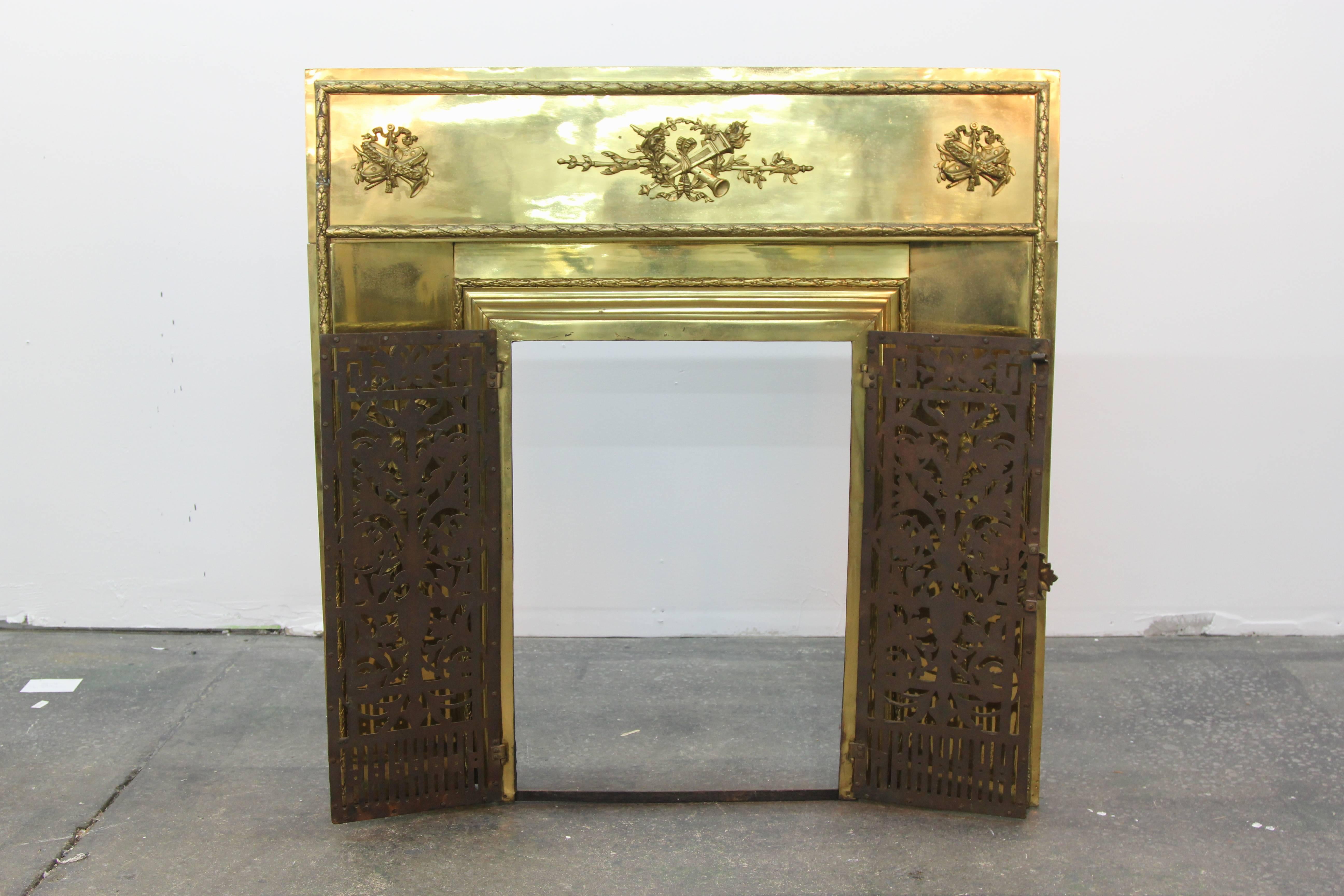 French Grand Fireplace Insert