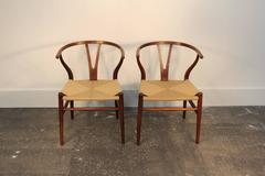 Pair of Hans Wegner Wishbone Chairs