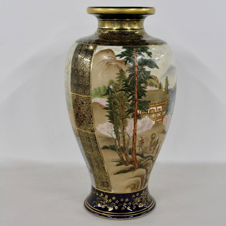 Imperial Satsuma Royal Vase, circa 1880s For Sale at 1stDibs