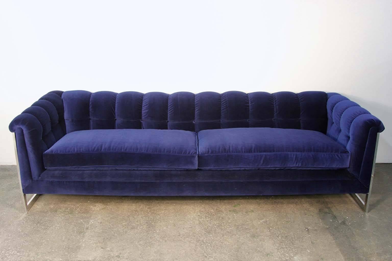tufted modern sofa