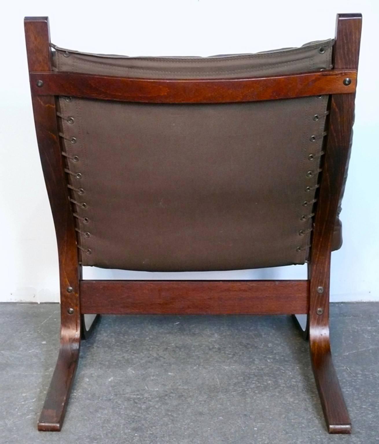 Mid-Century Modern Ingmar Relling Siesta Chair for Westnofa Norway For Sale